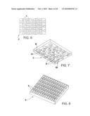 OPTICALLY TRANSMISSIVE SUBSTRATES AND LIGHT EMITTING ASSEMBLIES AND METHODS OF MAKING SAME, AND METHODS OF DISPLAYING IMAGES USING THE OPTICALLY TRANSMISSIVE SUBSTRATES AND LIGHT EMITTING ASSEMBLIES diagram and image