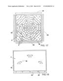 OPTICALLY TRANSMISSIVE SUBSTRATES AND LIGHT EMITTING ASSEMBLIES AND METHODS OF MAKING SAME, AND METHODS OF DISPLAYING IMAGES USING THE OPTICALLY TRANSMISSIVE SUBSTRATES AND LIGHT EMITTING ASSEMBLIES diagram and image