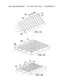 OPTICALLY TRANSMISSIVE SUBSTRATES AND LIGHT EMITTING ASSEMBLIES AND METHODS OF MAKING SAME, AND METHODS OF DISPLAYING IMAGES USING THE OPTICALLY TRANSMISSIVE SUBSTRATES AND LIGHT EMITTING ASSEMBLIES diagram and image