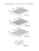 OPTICALLY TRANSMISSIVE SUBSTRATES AND LIGHT EMITTING ASSEMBLIES AND METHODS OF MAKING SAME, AND METHODS OF DISPLAYING IMAGES USING THE OPTICALLY TRANSMISSIVE SUBSTRATES AND LIGHT EMITTING ASSEMBLIES diagram and image