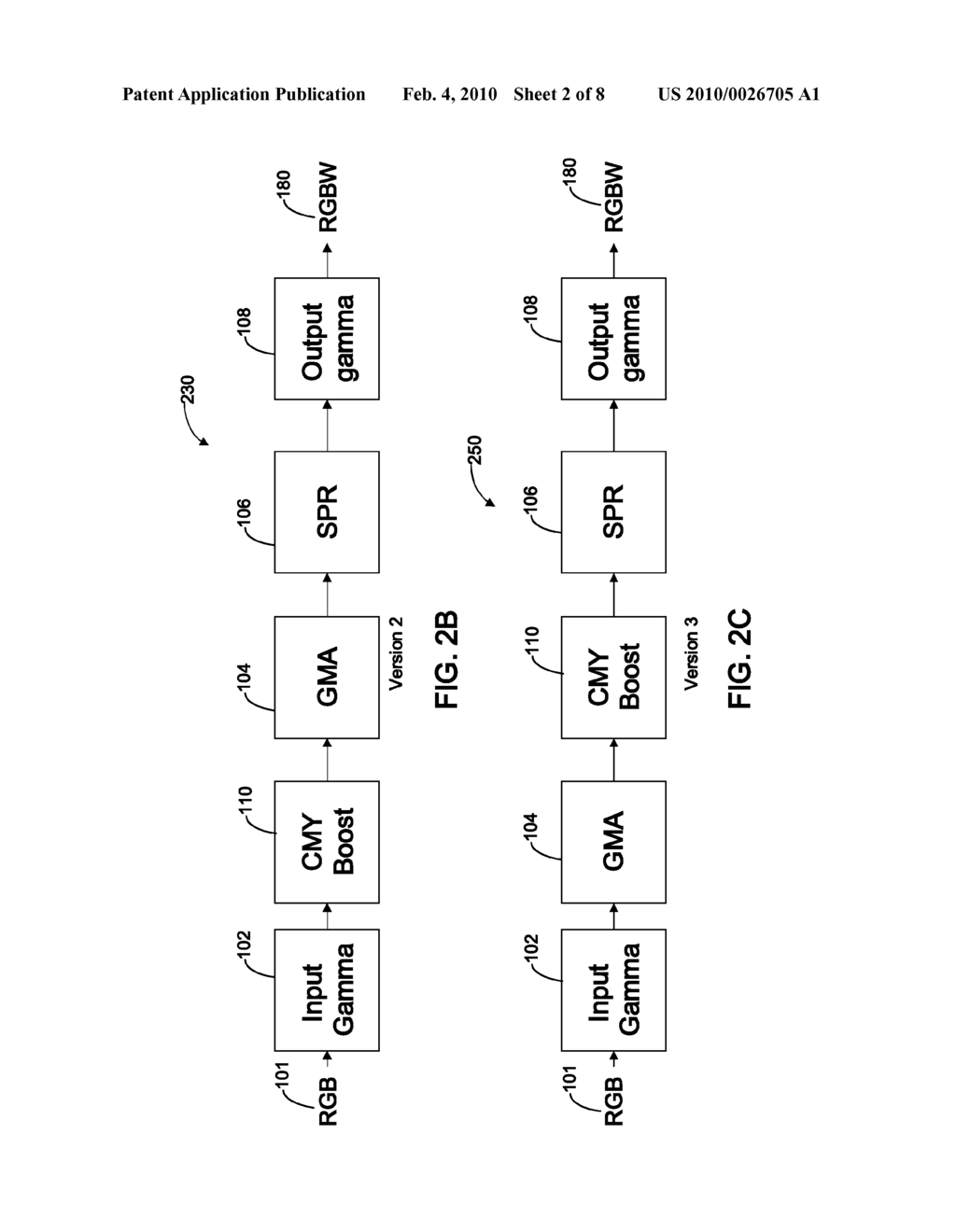 SYSTEMS AND METHODS FOR REDUCING DESATURATION OF IMAGES RENDERED ON HIGH BRIGHTNESS DISPLAYS - diagram, schematic, and image 03