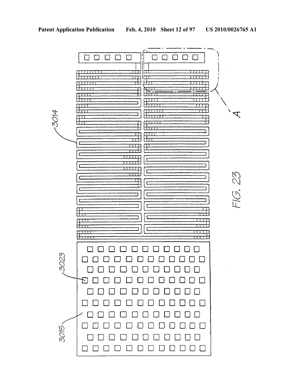 Inkjet Printhead With Narrow Printing Zone - diagram, schematic, and image 13