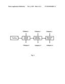 Detection and categorisation of points of light with a camera in a motor vehicle environment diagram and image