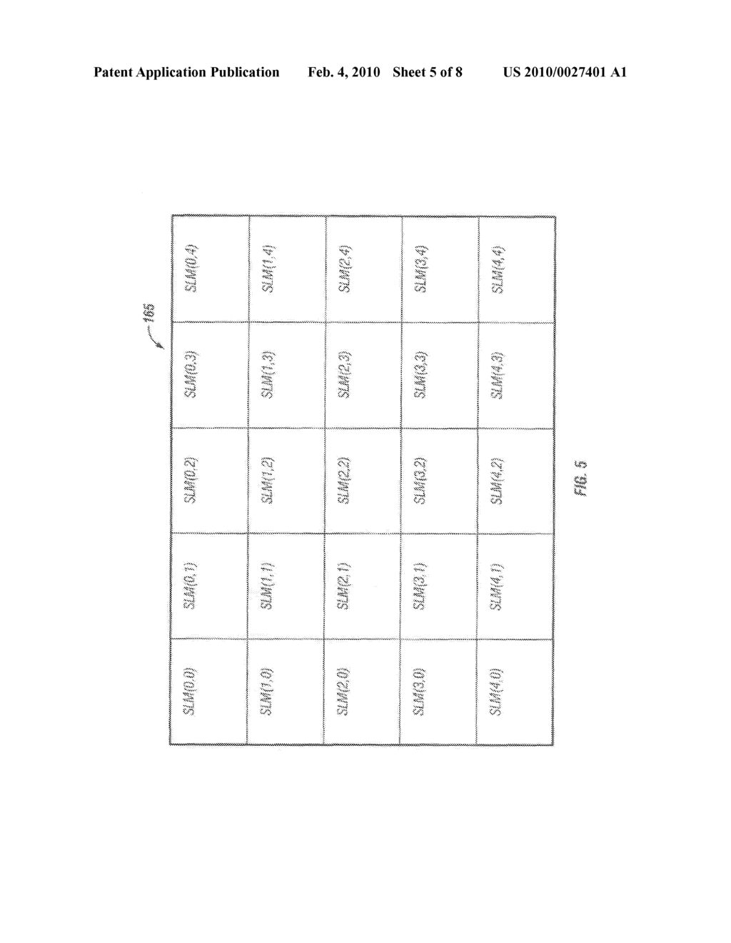 RUN LENGTH LIMITED ENCODING OF DATA INTO A 5X5 MATRIX FOR RECORDING INTO A HOLOGRAPHIC MEDIUM - diagram, schematic, and image 06