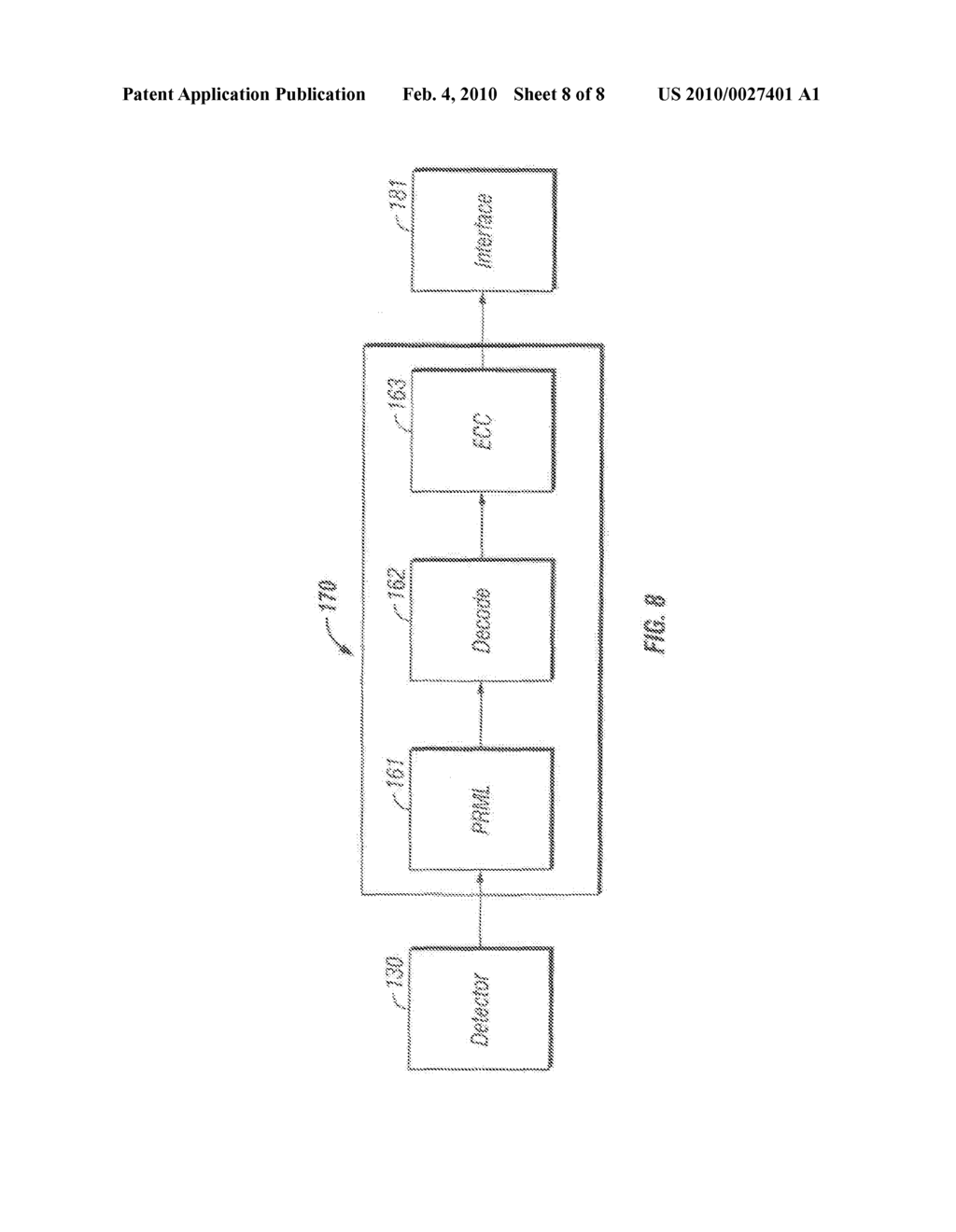 RUN LENGTH LIMITED ENCODING OF DATA INTO A 5X5 MATRIX FOR RECORDING INTO A HOLOGRAPHIC MEDIUM - diagram, schematic, and image 09