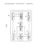 Transmission terminal, reception terminal, and information distribution system diagram and image