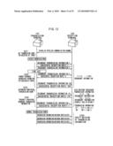 Transmission terminal, reception terminal, and information distribution system diagram and image