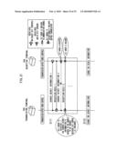 Transmission terminal, reception terminal, and information distribution system diagram and image