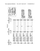 Transmission terminal, reception terminal, and information distribution system diagram and image