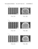 HIERARCHICAL STRUCTURES FOR SUPERHYDROPHOBIC SURFACES AND METHODS OF MAKING diagram and image