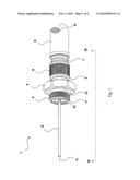 COAXIAL CONNECTOR AND METHOD FOR CONNECTING THE COAXIAL CONNECTOR TO A MATING COMPONENT diagram and image