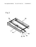 Method and apparatus for bonding a sheet for a corrugated cardboard box diagram and image