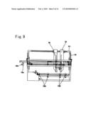 Method and apparatus for bonding a sheet for a corrugated cardboard box diagram and image