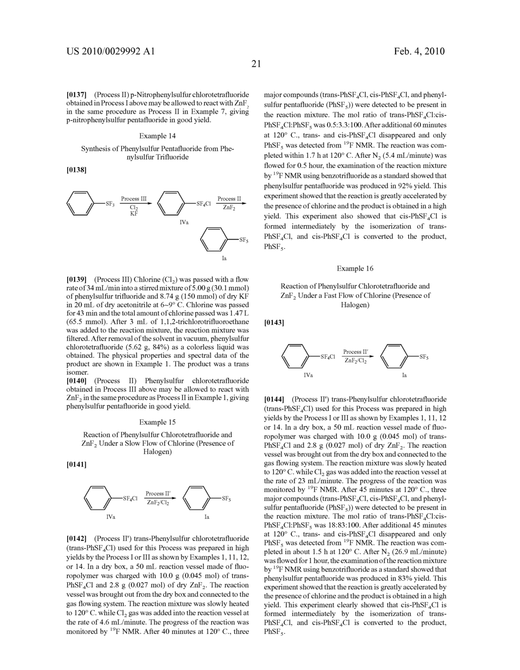 Process for Producing Arylsulfur Pentafluorides - diagram, schematic, and image 22