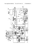 Device For Determining A Driving State and Method For The Driving-State-Dependent Operation Of A Combined Vehicle Brake System diagram and image