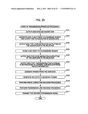 Transmission apparatus and method, reception apparatus and method, and program diagram and image