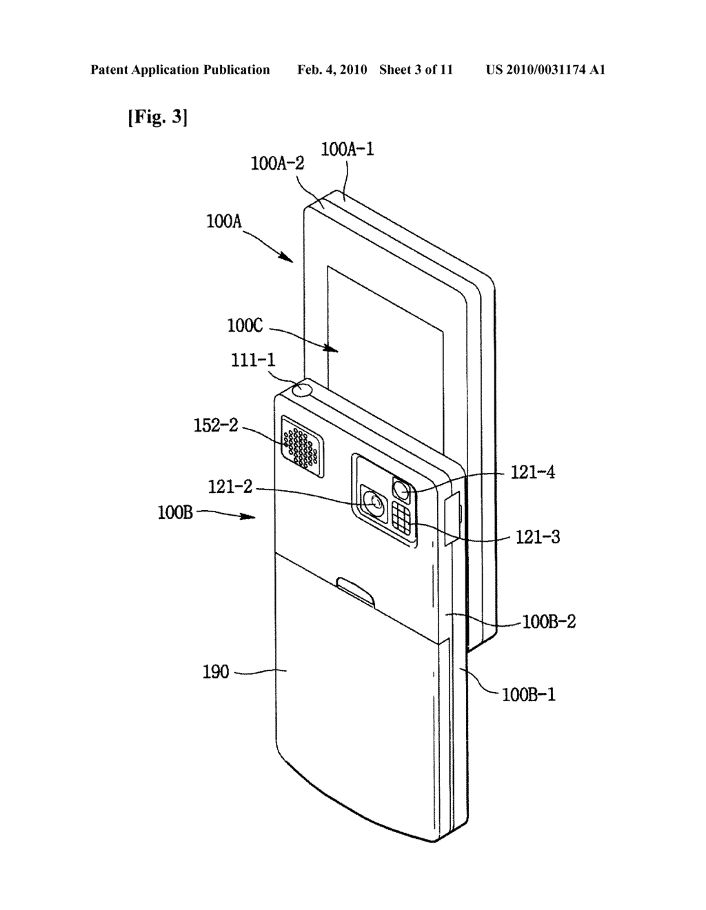 MOBILE TERMINAL AND METHOD FOR DISPLAYING INFORMATION USING THE SAME - diagram, schematic, and image 04