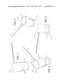 SCOOP HAVING A PARKING ANCHOR FOR MEASURING AND DISPENSING POWDERED OR GRANULAR MATERIAL diagram and image