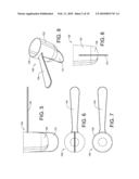 SCOOP HAVING A PARKING ANCHOR FOR MEASURING AND DISPENSING POWDERED OR GRANULAR MATERIAL diagram and image