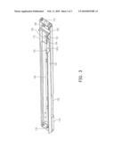 SLIDE RAIL STRUCTURE diagram and image