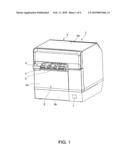 LABEL PAPER INDEXING CONTROL METHOD AND LABEL PRINTER diagram and image