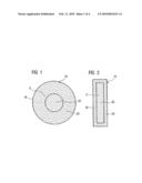 Method for producing a particle-containing functional layer and functional element comprising such a layer diagram and image