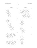 BENZIMIDAZOLE COMPOUND-CONTAINING COMPOSITION AND LIGHT-EMITTING DEVICE USING THE COMPOSITION diagram and image