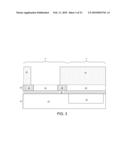 SEMICONDUCTOR STRUCTURE INCLUDING A HIGH PERFORMANCE FET AND A HIGH VOLTAGE FET ON A SOI SUBSTRATE diagram and image