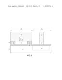 SEMICONDUCTOR STRUCTURE INCLUDING A HIGH PERFORMANCE FET AND A HIGH VOLTAGE FET ON A SOI SUBSTRATE diagram and image