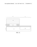 SEMICONDUCTOR STRUCTURE INCLUDING A HIGH PERFORMANCE FET AND A HIGH VOLTAGE FET ON A SOI SUBSTRATE diagram and image