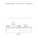 SEMICONDUCTOR STRUCTURE INCLUDING A HIGH PERFORMANCE FET AND A HIGH VOLTAGE FET ON A SOI SUBSTRATE diagram and image