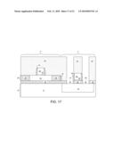 SEMICONDUCTOR STRUCTURE INCLUDING A HIGH PERFORMANCE FET AND A HIGH VOLTAGE FET ON A SOI SUBSTRATE diagram and image