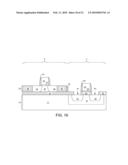 SEMICONDUCTOR STRUCTURE INCLUDING A HIGH PERFORMANCE FET AND A HIGH VOLTAGE FET ON A SOI SUBSTRATE diagram and image