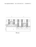 SEMICONDUCTOR STRUCTURE INCLUDING A HIGH PERFORMANCE FET AND A HIGH VOLTAGE FET ON A SOI SUBSTRATE diagram and image