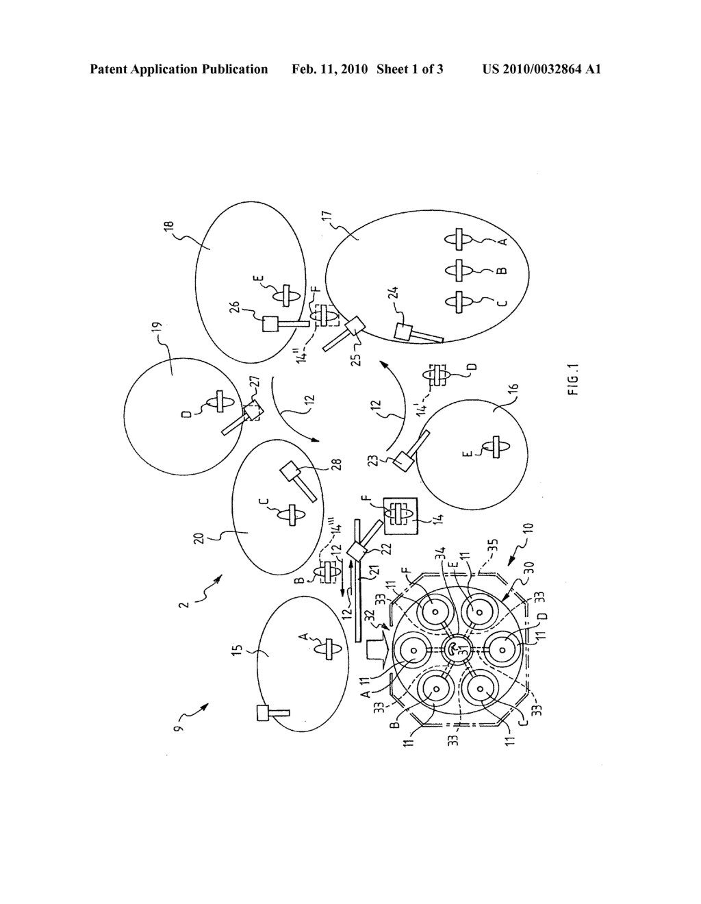 Process for Manufacturing a Pneumatic Tyre, Related Manufacturing Line and Assembling Apparatus - diagram, schematic, and image 02