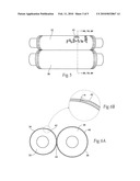 Method and apparatus for embossing non woven webs diagram and image