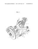 LOWER ARM ASSEMBLY FOR SUSPENSION SYSTEM diagram and image