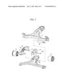 LOWER ARM ASSEMBLY FOR SUSPENSION SYSTEM diagram and image