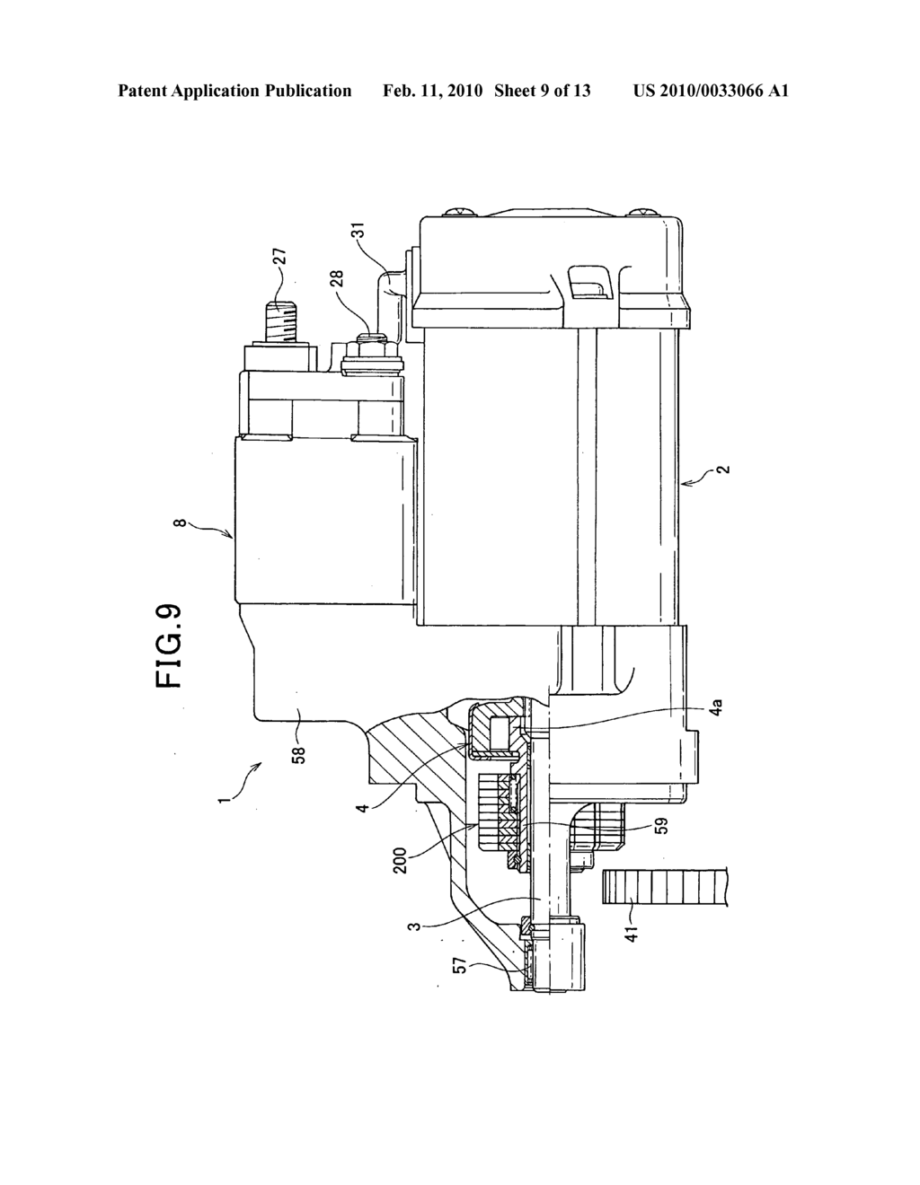 Starting device for engines - diagram, schematic, and image 10