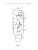 HIGH-PRESSURE DISCHARGE LAMP, HIGH-PRESSURE DISCHARGE LAMP LIGHTING SYSTEM AND LIGHTING EQUIPMENT diagram and image