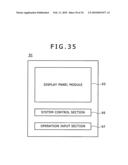 Display panel module and electronic apparatus diagram and image