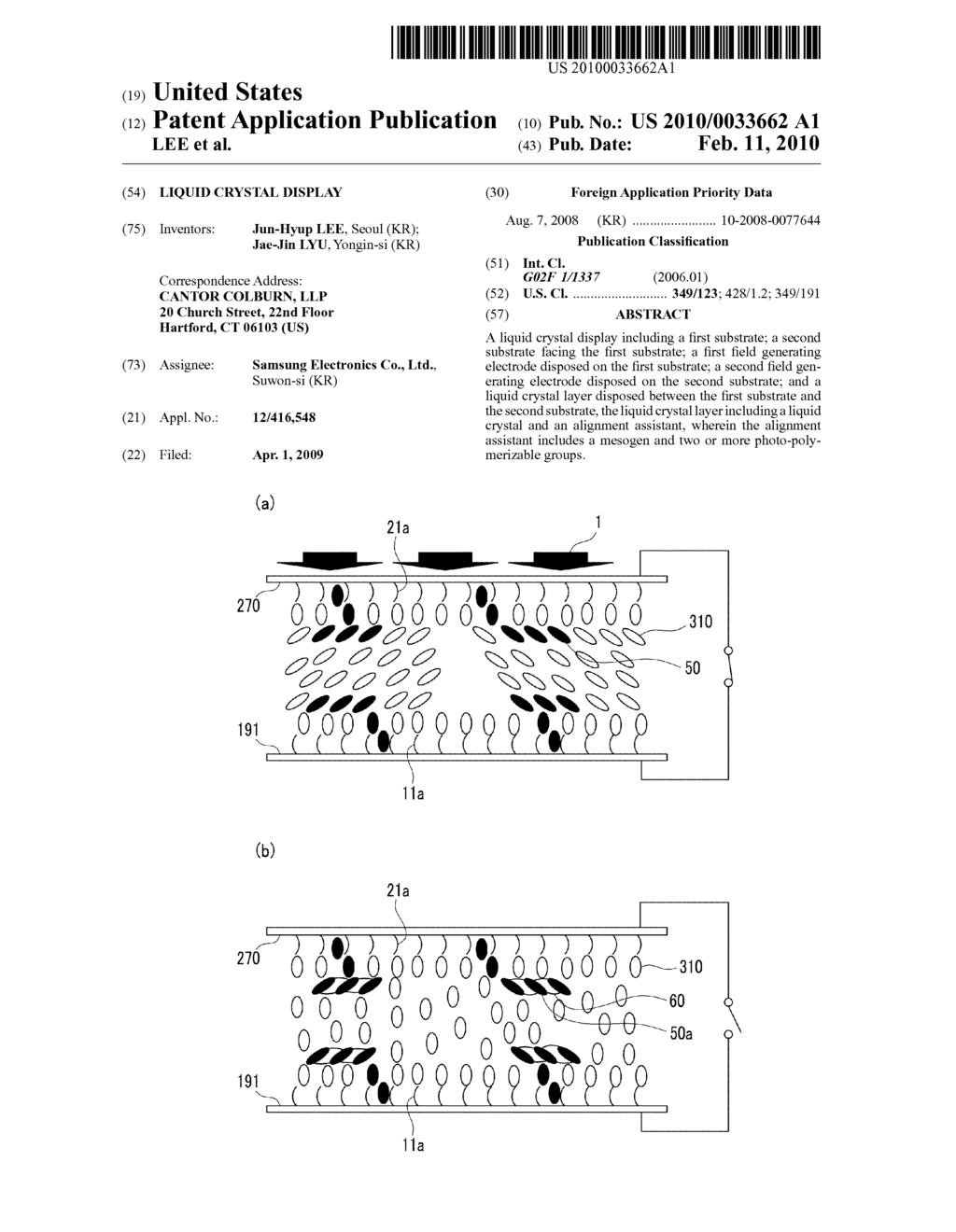 LIQUID CRYSTAL DISPLAY - diagram, schematic, and image 01