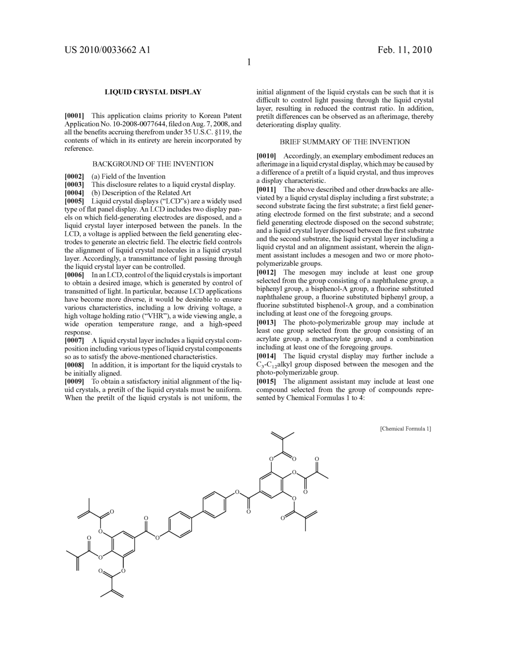 LIQUID CRYSTAL DISPLAY - diagram, schematic, and image 10