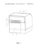 PRINTER CONTROL METHOD AND A PRINTER diagram and image