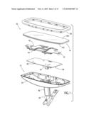 TWO BALL MOUNT WITH WIRING PASSAGE diagram and image