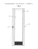 COOLING UNIT, ELECTRONIC APPARATUS RACK, COOLING SYSTEM, AND CONSTRUCTION METHOD THEREOF diagram and image