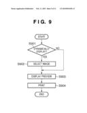 OUTPUT DEVICE, AND METHOD, PROGRAM, AND STORAGE MEDIUM THEREFOR diagram and image