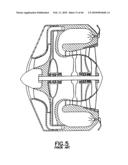 NESTED CORE GAS TURBINE ENGINE diagram and image