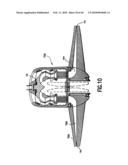 NESTED CORE GAS TURBINE ENGINE diagram and image