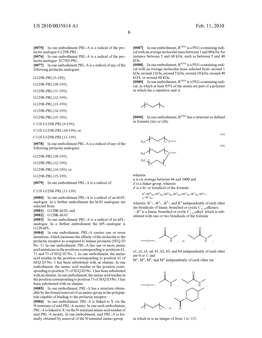 N-Terminal Pegylated Prolactin Receptor Molecules - diagram, schematic, and image 10